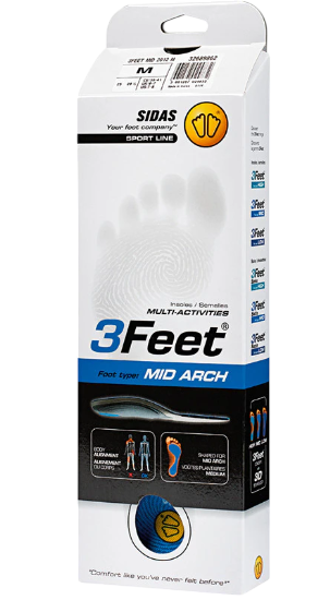 Sidas 3Feet Mid - Everyday Insoles