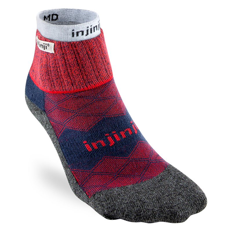 Injinji RUNNER + LINER Mens Mini-Crew