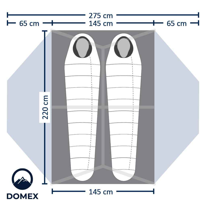 Domex Ascent 2-3 Person Tent