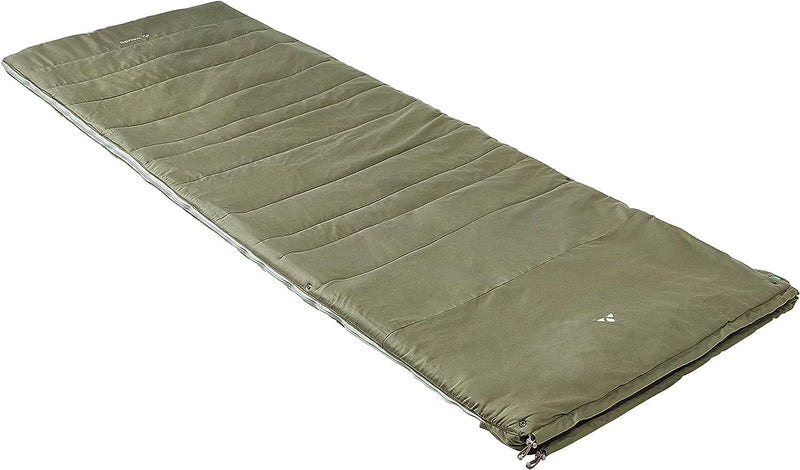 Vaude Oberegg Rect 500 Synthetic LH Sleeping Bag - Fango