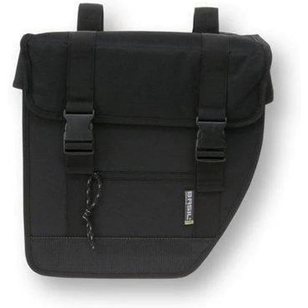 Basil Tour Double Bike Bag 26L Black