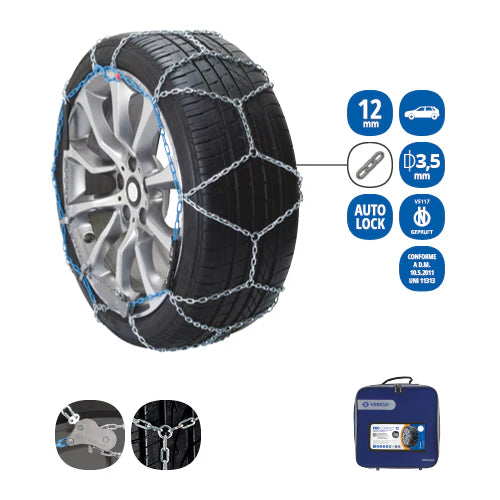 Veriga Pro Compact 12mm Manual Snow Chains