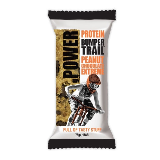 CookieTime Protein Trail Peanut Chocolate Bumper Bar, 75g, Each