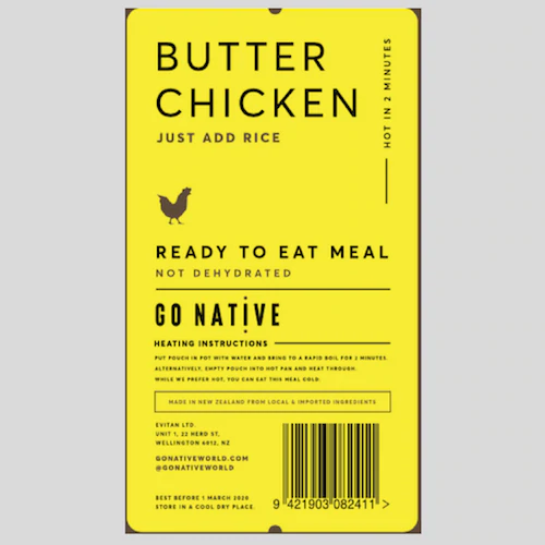 Go Native Butter Chicken, 250g