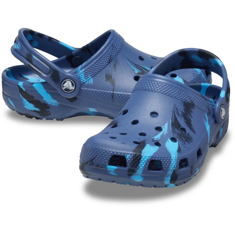 Crocs Kids Classic Marbled Clogs