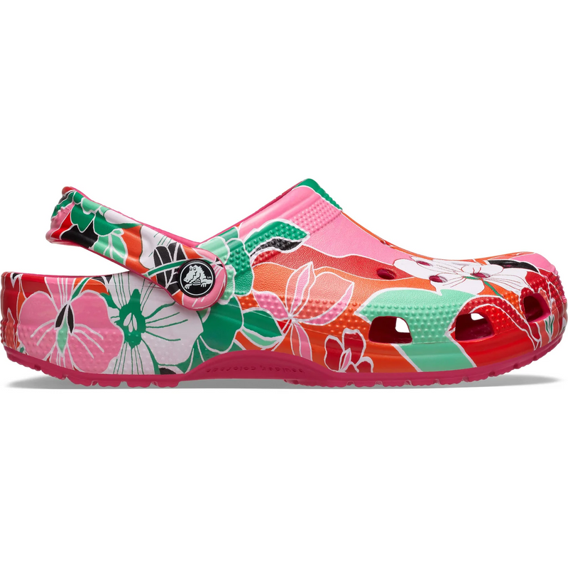 Crocs Kids Classic Clogs - Woodcut Floral