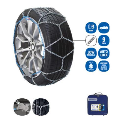 Veriga Pro Compact 9mm Manual Snow Chains