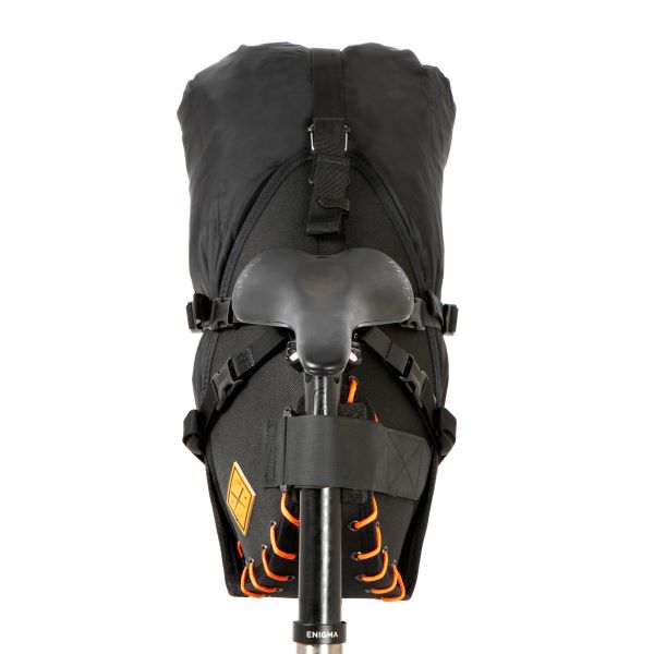 Restrap Saddle Bag 18L - Black/Orange