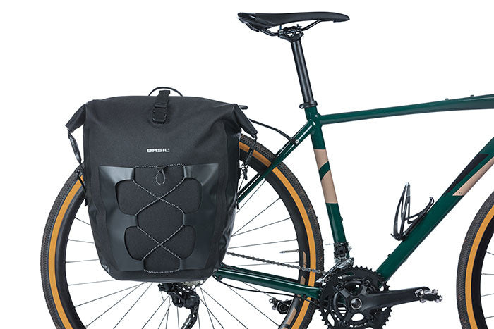 Basil Navigator Large Waterproof Single Bike Bag Black