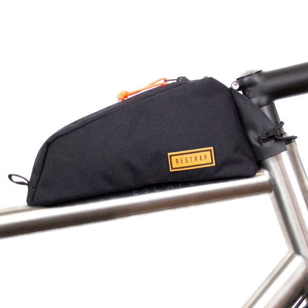 Restrap Bolt On Top Tube Bag 0.8L - Black