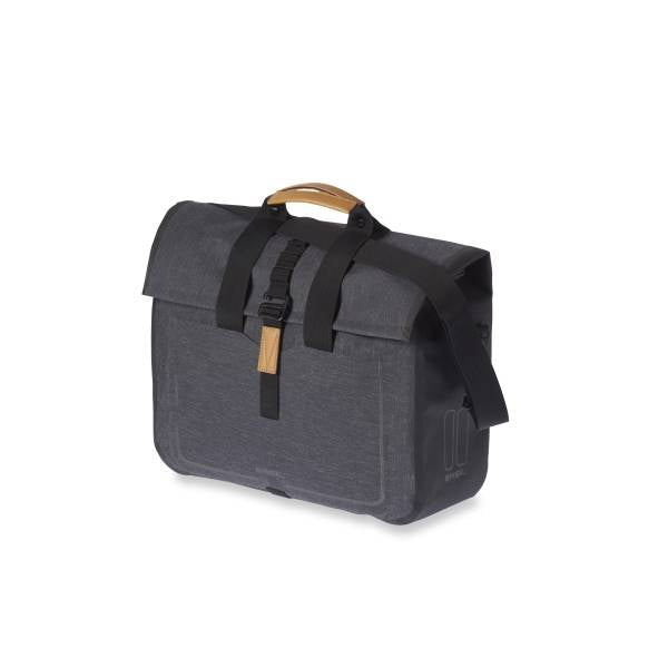 Basil Urban Dry Business Bike Bag 20L Charcoal Melee