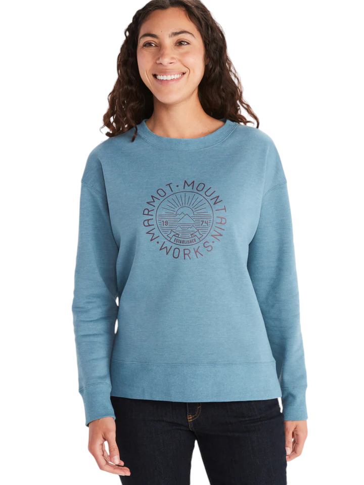 Marmot Women's Mountain Works CN Sweatshirt