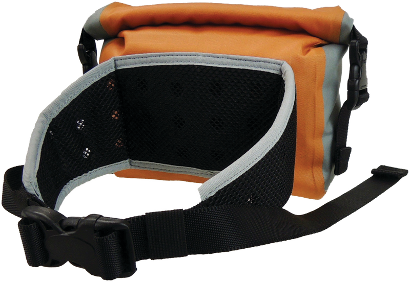 JR Gear Roll Top Waist Bag - Black