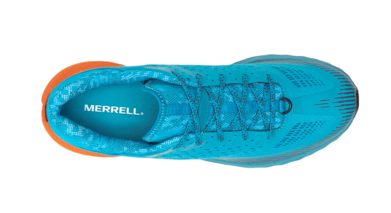 Merrell Men's Agility Peak 5 Trail Shoes - Tahoe/Tangerine - US12