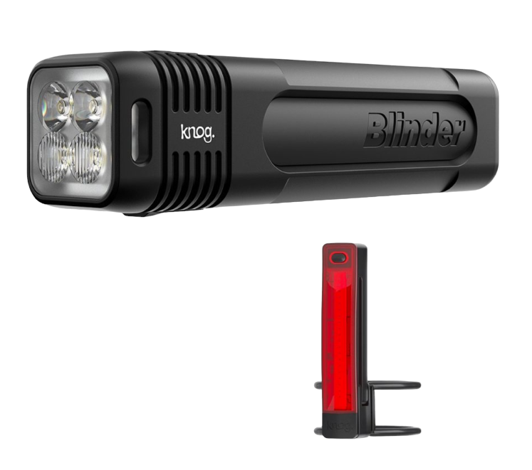 Knog Blinder 600 + Plus Bike Light Set