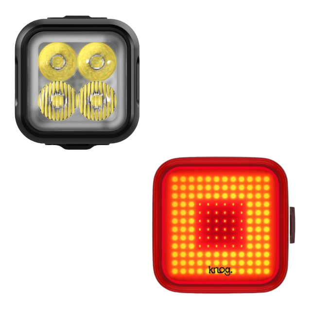 Knog Blinder 900 + Blinder Square Bike Light Set