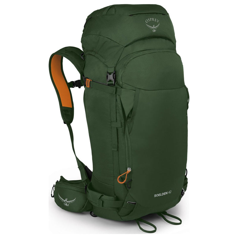 Osprey Soelden Ski Backpack, 42 Ltr, Dustmoss Green