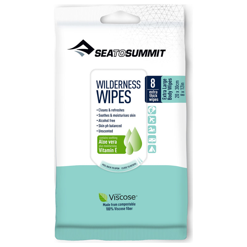 Sea to Summit Wilderness Wipes XL - 8pk