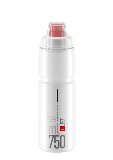 Elite Jet Plus Bottle Clear/Red 750ml