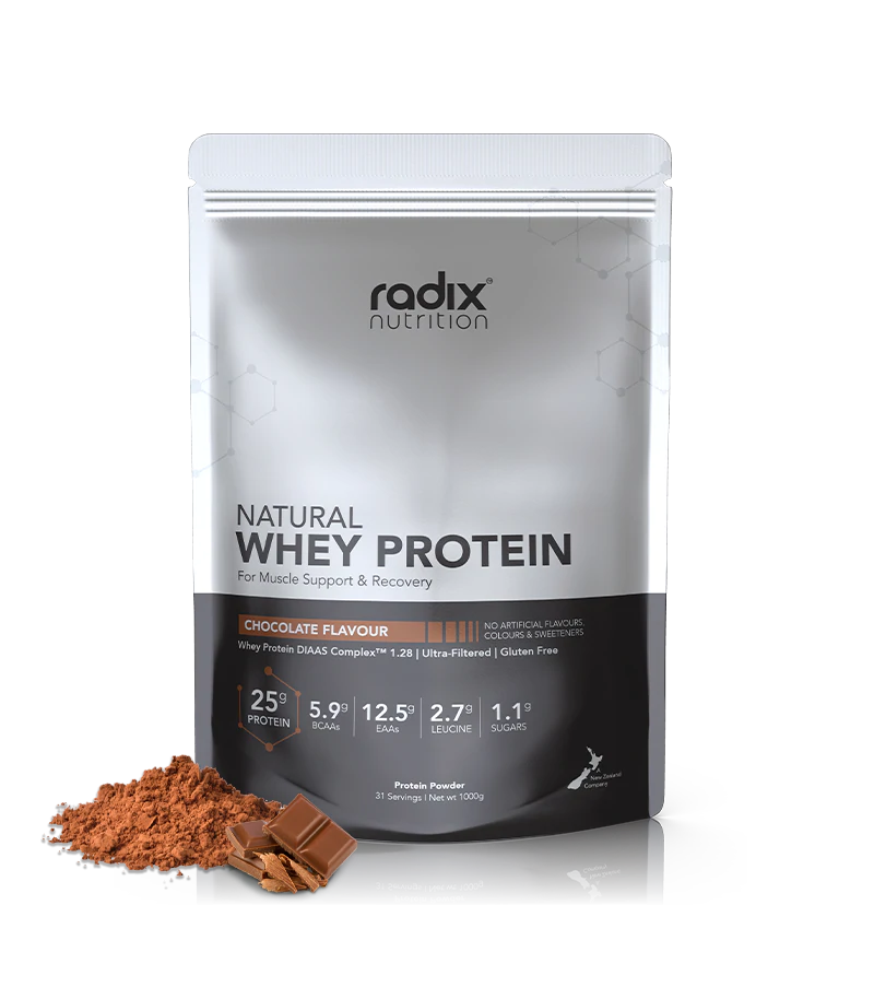 Radix Natural Whey Protein Powder, 1kg