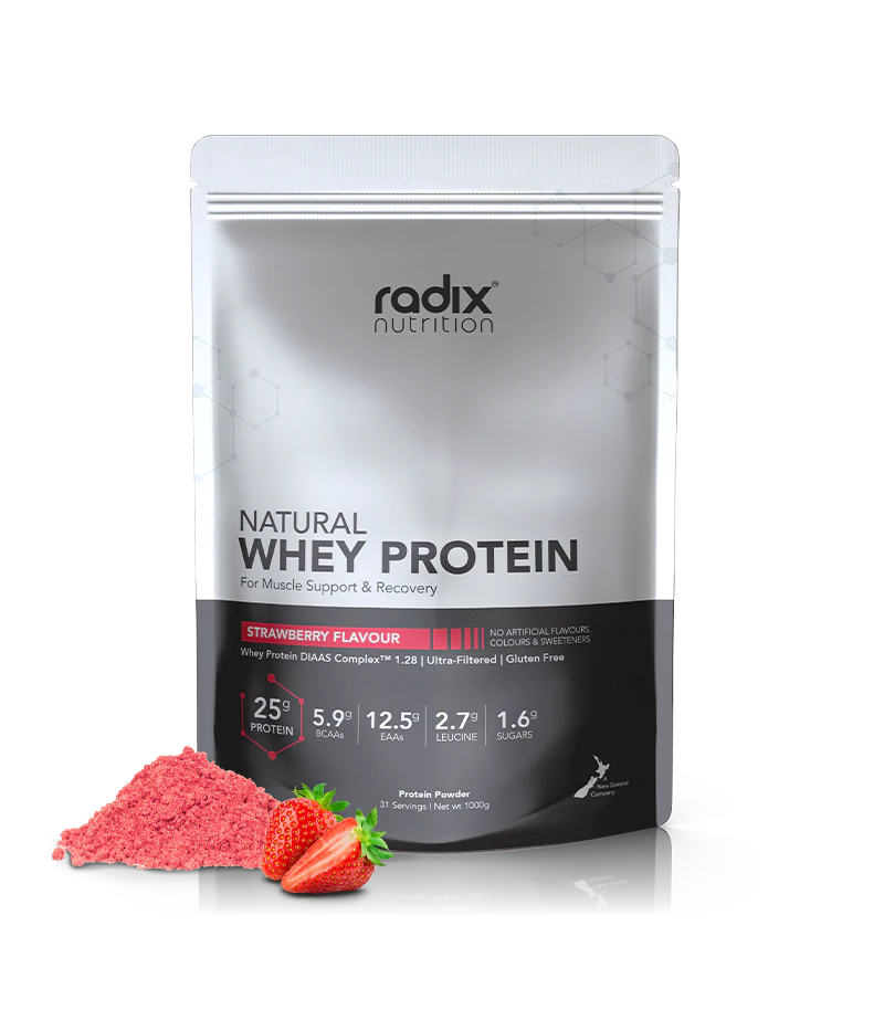 Radix Natural Whey Protein Powder, 1kg