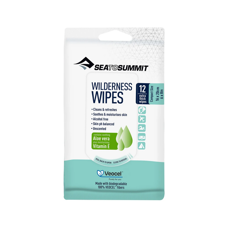 Sea to Summit Wilderness Wipes Compact - 12pk