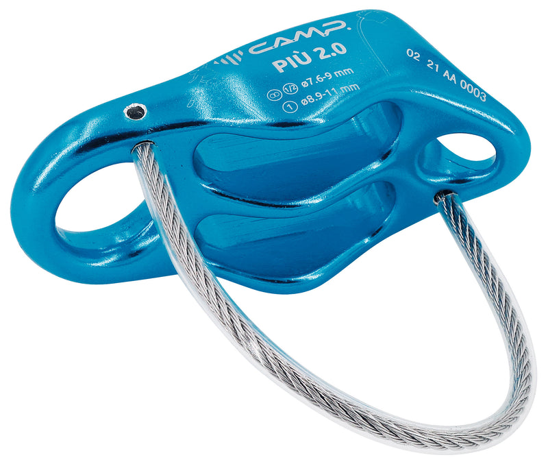 Camp PIU 2 Belay Device - Light Blue