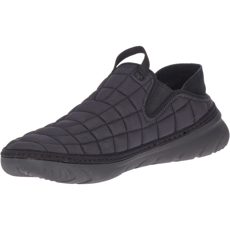 Merrell Hut Moc Womens Shoe, Triple Black