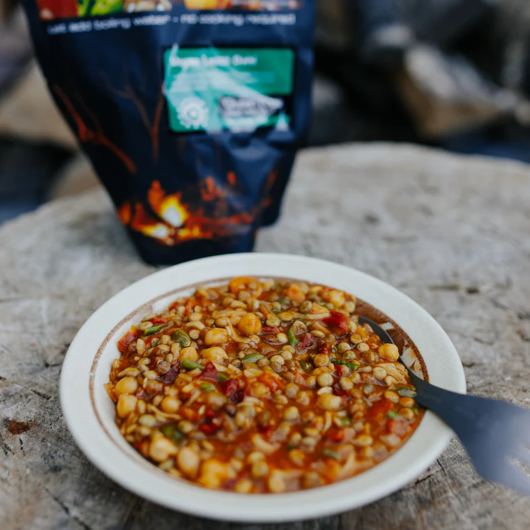 Outdoor Gourmet Vegan Lentil Dahl - Serves 2