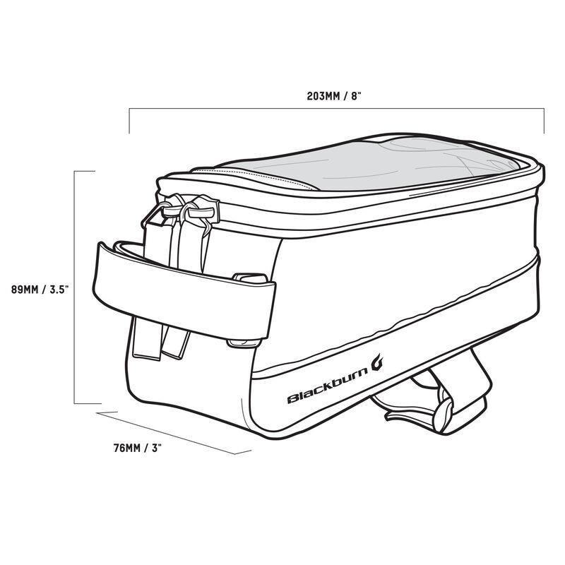 Blackburn Local Plus Top Tube Bag