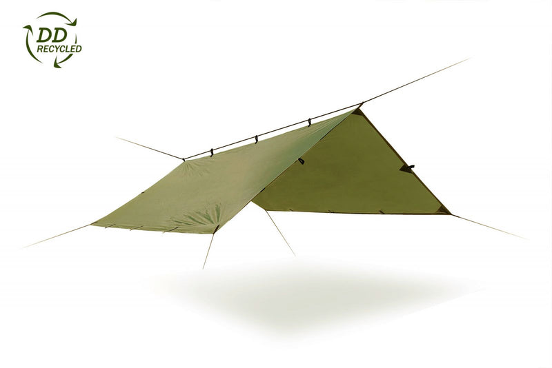 DD Hammocks Recycled Tarp 3 x 2.9 Olive Drab