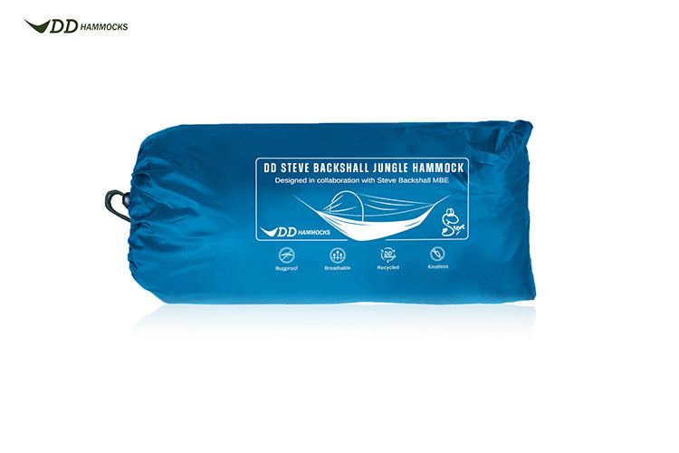 DD Hammocks Steve Backshall Jungle Hammock Teal Blue