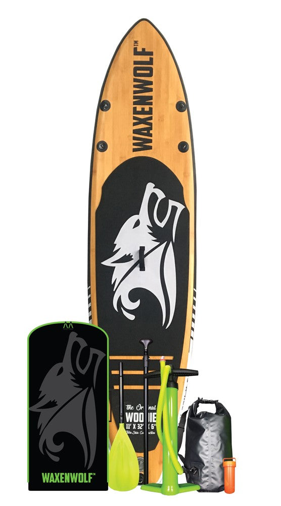 Waxenwolf Woodie iSUP Inflatable Paddleboard 11'